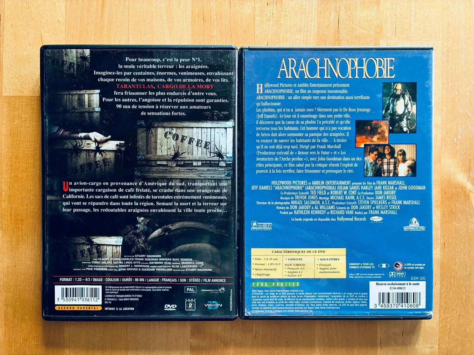 Lot 2 DVD horror speciaal voor arachnofoben. – photo 3